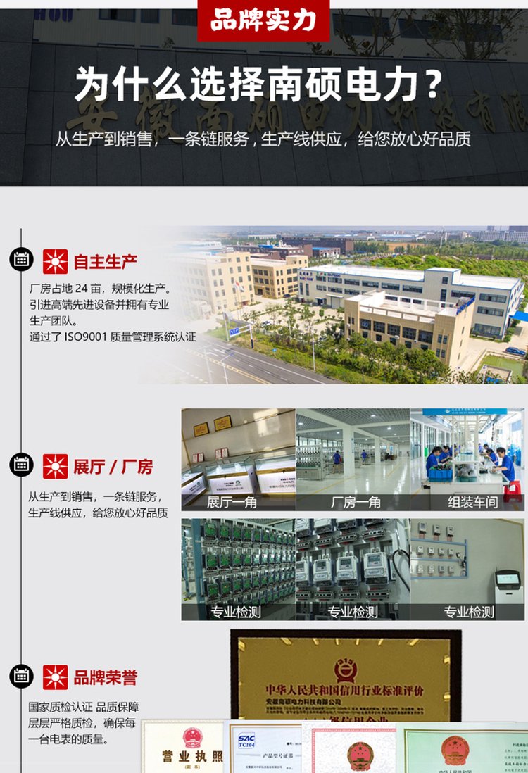 GPRS远程导轨电表 手机缴费智能电表出租房 220v(图1)