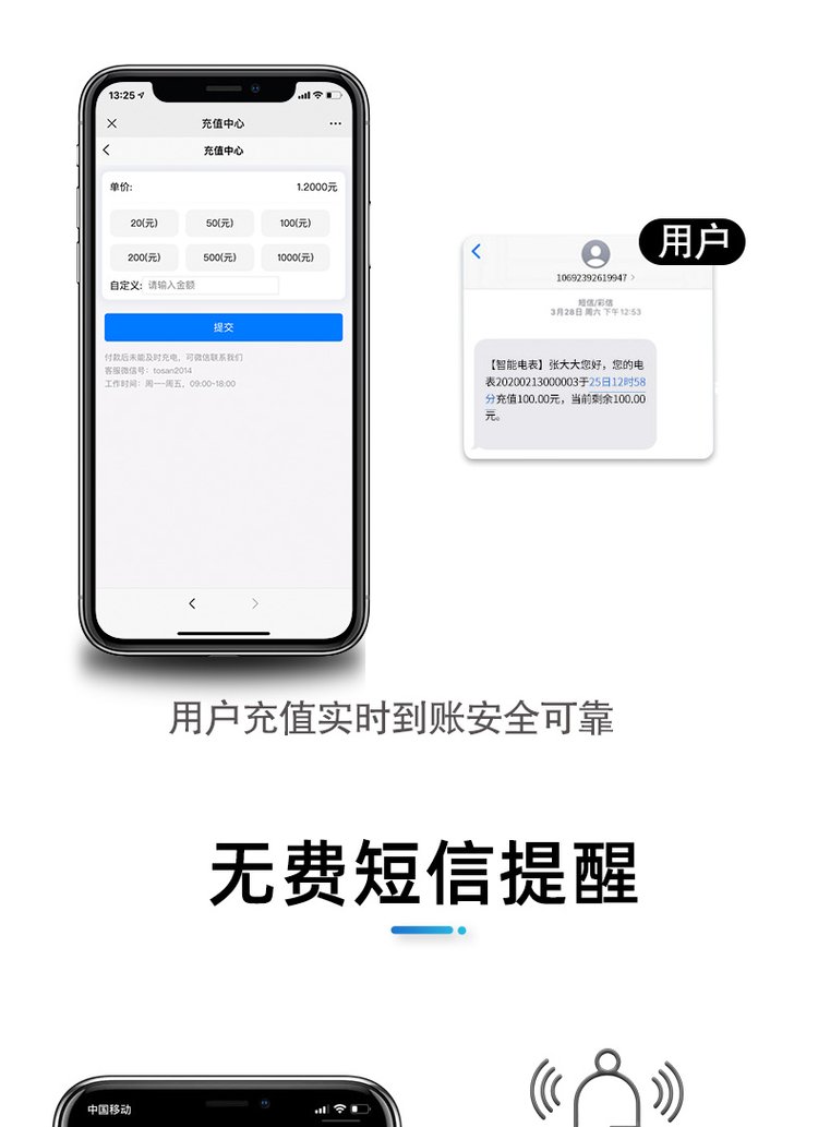 GPRS预付费扫码充值 4G三相远程智能电表(图11)